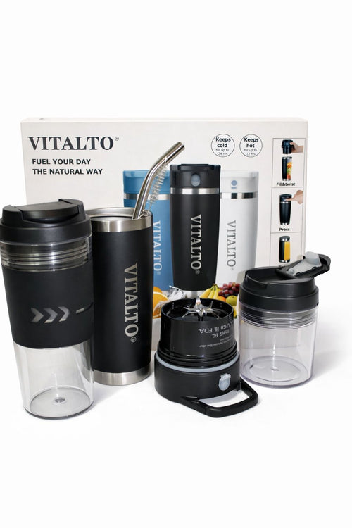 Vitalto Black Portable Blender