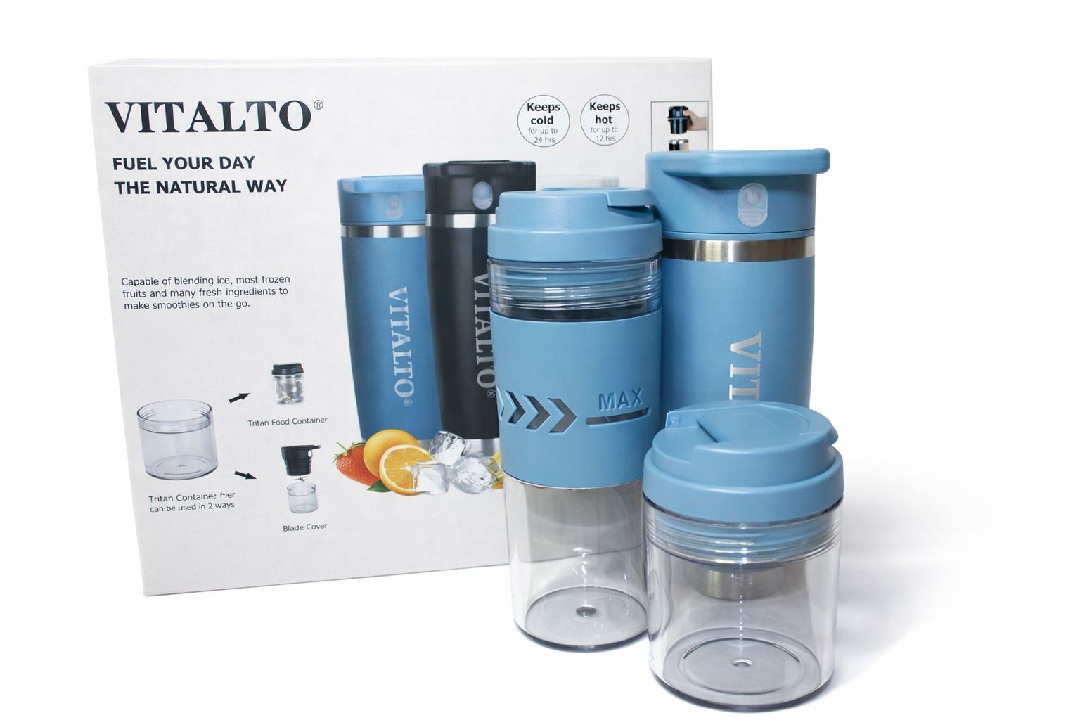 Vitalto Blue Portable Blender
