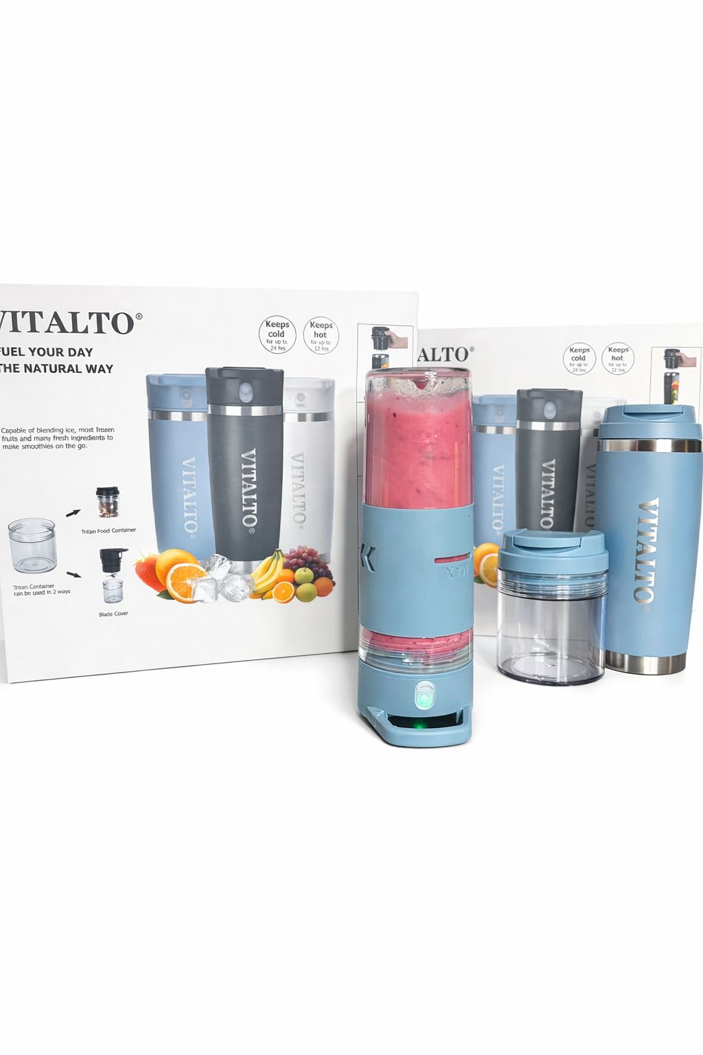 Vitalto Blue Portable Blender