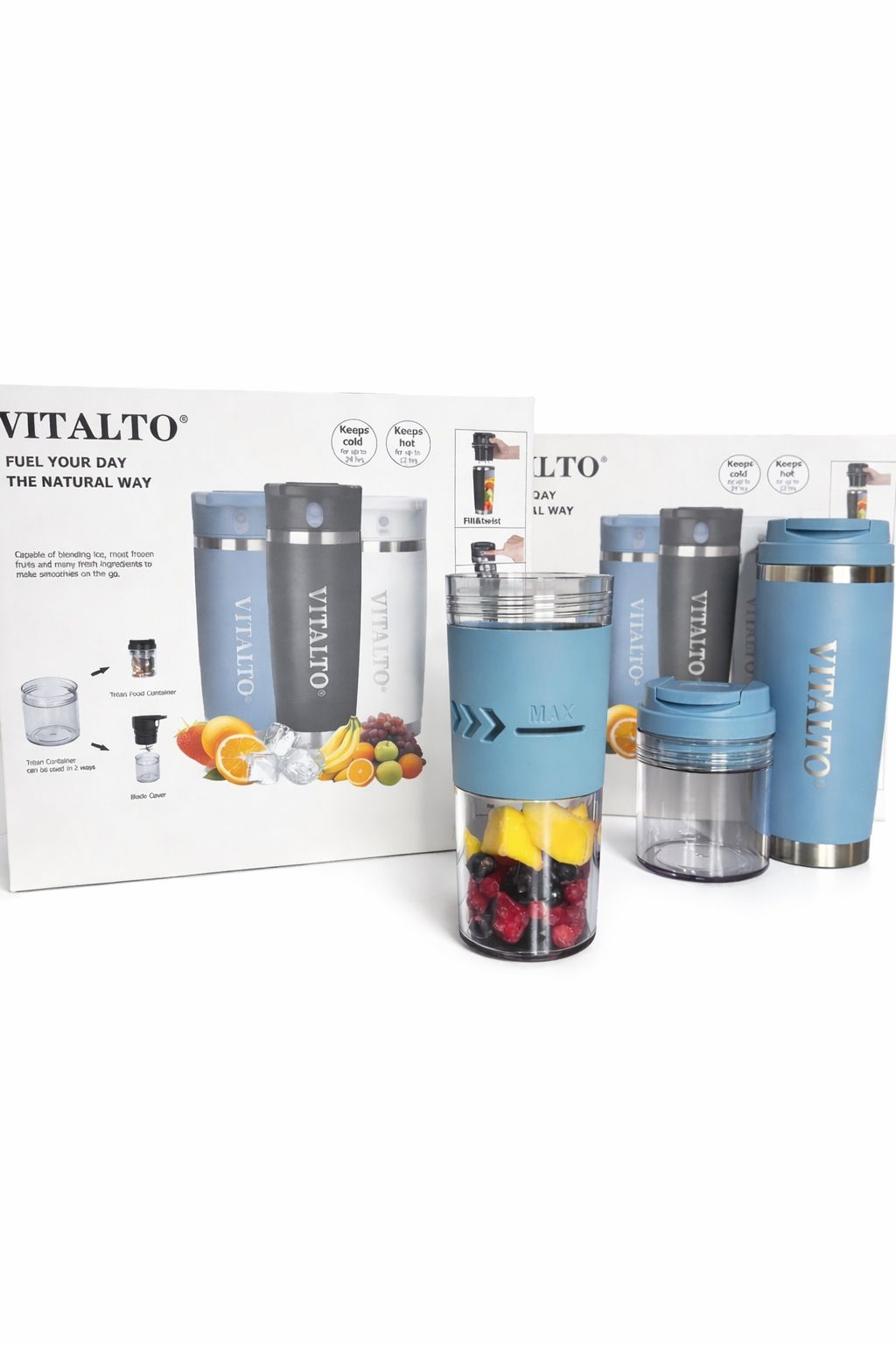 Vitalto Blue Portable Blender
