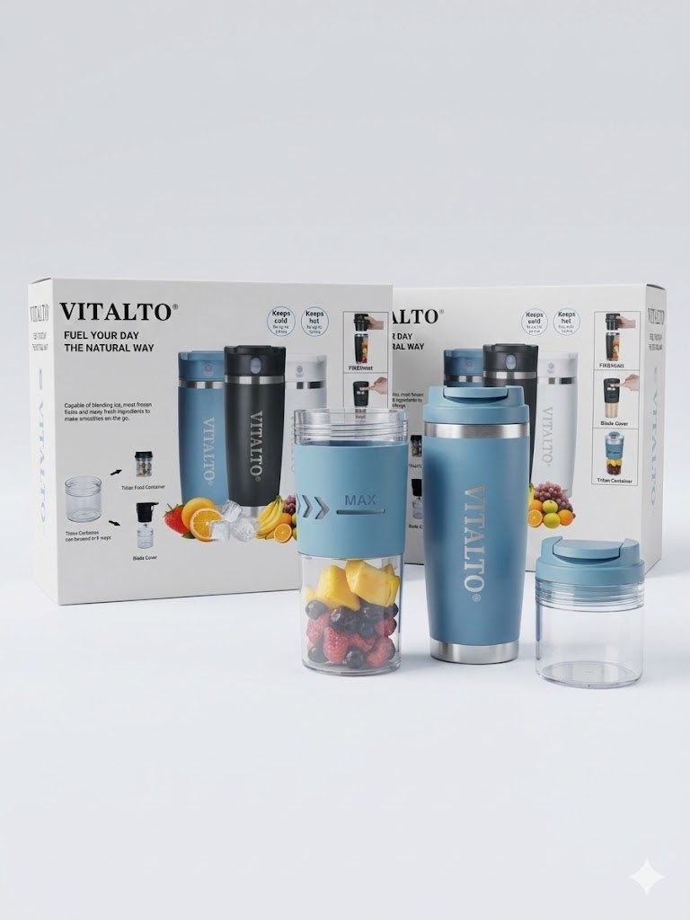 Vitalto Blue Portable Blender