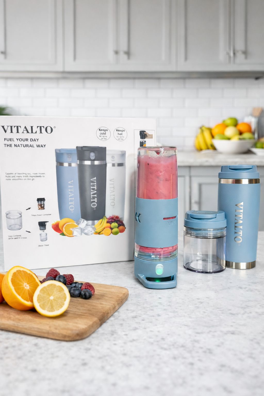 Vitalto Blue Portable Blender
