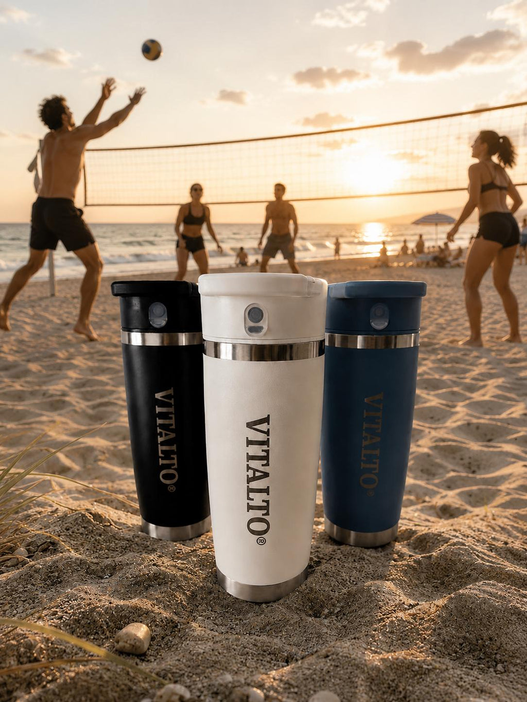 Vitalto White Portable Blender