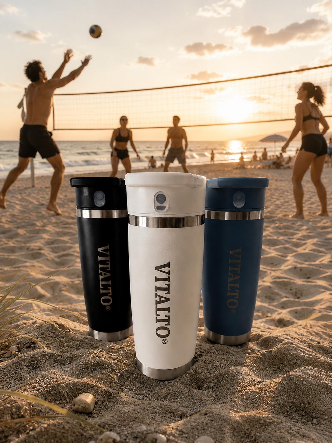 Vitalto White Portable Blender